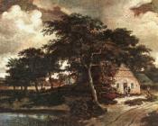 梅因德尔特 霍贝玛 : Landscape with a Hut